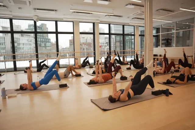 Pilates class